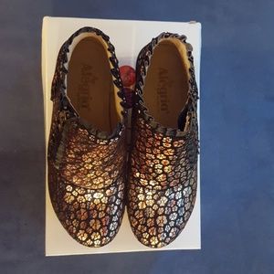 Alegria Belle-389 Multi Splash Booties.